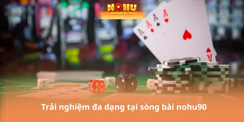 Trải nghiệm đa dạng tại sòng bài nohu90